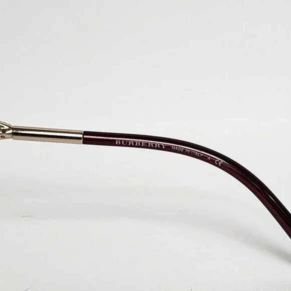 Burberry B4207 Women's Square Glasses Bordeaux 56mm *Option To Add RX Or Readers - Picture 11 of 13